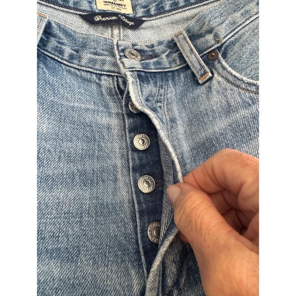 COH Premium Vintage Cora Crop Distressed Jeans 27 - Picture 9 of 10